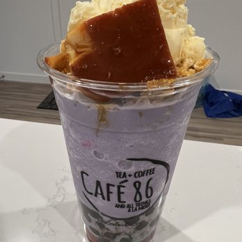 Cafe 86 - Upside down halo halo - Desserts Near Me - San Diego, California