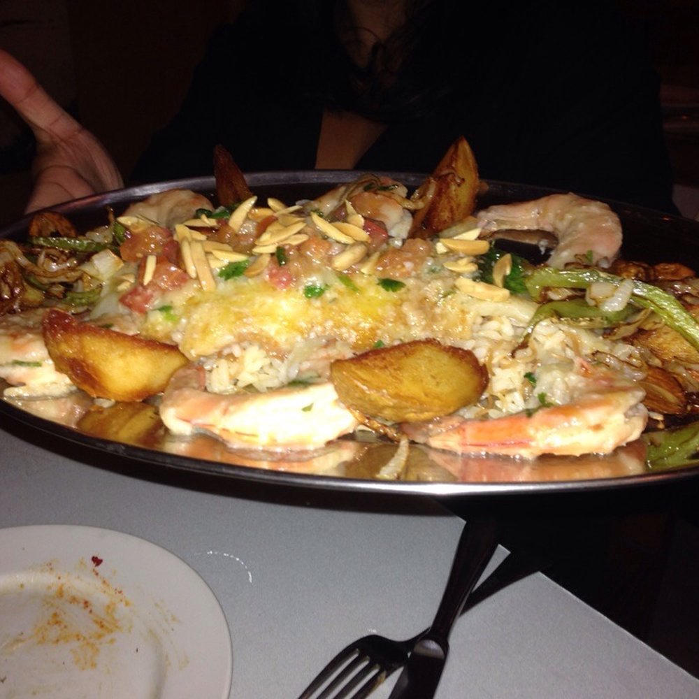 Marouch Restaurant - Fish Platter Plate. - Armenian Near Me - Los Angeles, California