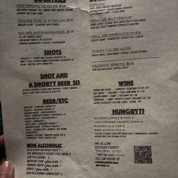 Propagation - Cocktail Menu - Cocktail Bars Near Me - San Francisco, California Propagation - Cocktail Menu - Cocktail Bars Near Me - San Francisco, California