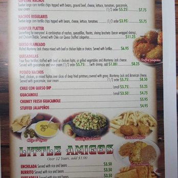 Rancho Nuevo - Menu - Mexican Near Me - Teague, Texas