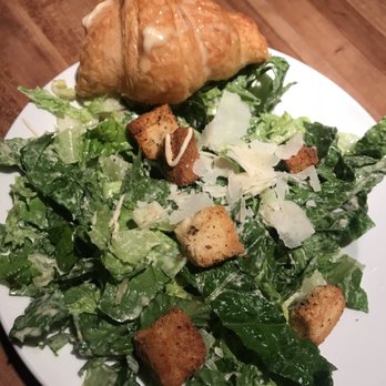 Cheddar's Scratch Kitchen - Ceasar salad and buttered croissant. - American Near Me - Albuquerque, New Mexico