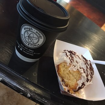 Doughology - Lynbrook - Perfectly made hot chocolate and an lemon coconut donut. Delicious! - Donuts Near Me - Lynbrook, New York Doughology - Lynbrook - Perfectly made hot chocolate and an lemon coconut donut. Delicious! - Donuts Near Me - Lynbrook, New York