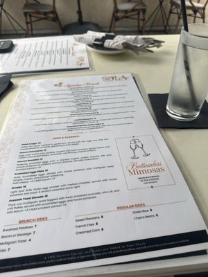 Menu photo 1 Sola Miami Beach, FL