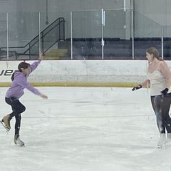 The Rinks At Exeter - Took niece ice skating for her very first time.  Since she is from Beaumont Texas, she has never had a chance before.  She loved it