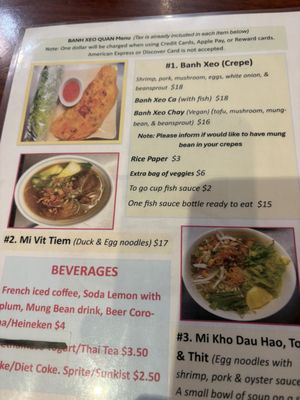Menu photo 1 Bánh Xèo Quán Rosemead, CA