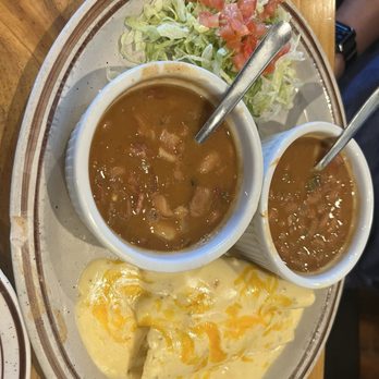 Sabroso and The Alibi Bar 2 - Cheese Enchilada - Mexican Near Me - Lubbock, Texas