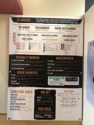 Menu photo 1 BGR Burgers Grilled Right Arlington, VA Menu photo 1 BGR Burgers Grilled Right Arlington, VA