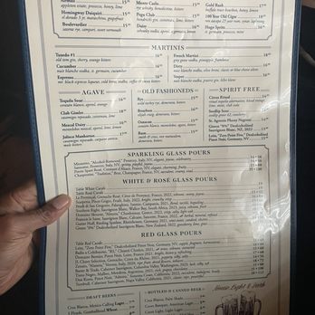 Gilt Bar - Drink menu - New American Near Me - Chicago, Illinois