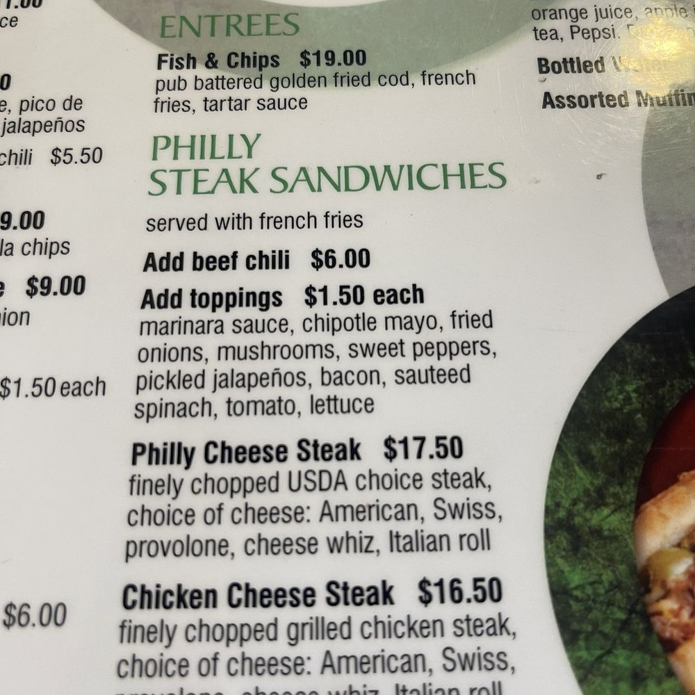 Jack Duggan's Pub - Here it's listed $17.50 that includes fries and cheese. You have many to choose from. - Sandwiches Near Me - Philadelphia, Pennsylvania Jack Duggan's Pub - Here it's listed $17.50 that includes fries and cheese. You have many to choose from. - Sandwiches Near Me - Philadelphia, Pennsylvania