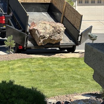 Monjas Landscaping - You wouldn't think it was 2k pounds.. a ton!! - Landscaping Near Me - Reno, Nevada