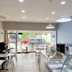 City Point Ice Cream & Burgers - Inside the restaurant