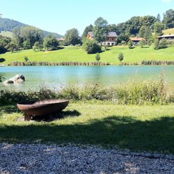 Seestüberl - Blick auf den Wössner See