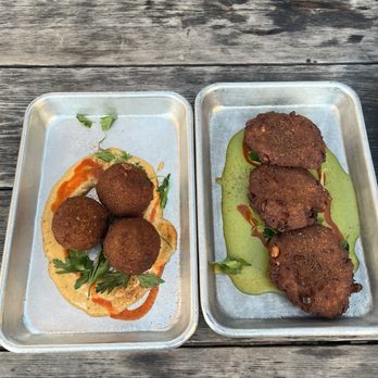 Vic & Al's - Fried Boudin and Red Bean Fritters - Cajun/Creole Near Me - Austin, Texas Vic & Al's - Fried Boudin and Red Bean Fritters - Cajun/Creole Near Me - Austin, Texas