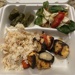 Chicken Kabob Platter