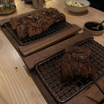 San Ho Won - Double cut galbi and beef neck fillet - Korean Near Me - San Francisco, California San Ho Won - Double cut galbi and beef neck fillet - Korean Near Me - San Francisco, California
