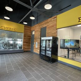 Cheese section Cheese section