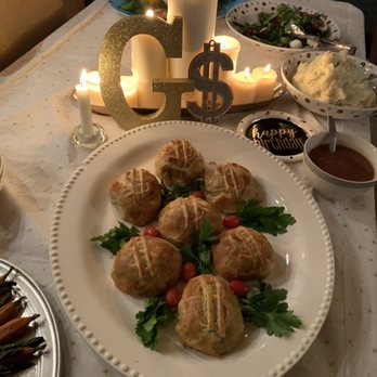 iChef For You - Petite individual Beef Wellington with Port Reduction sauce (it's liquid heaven!) - Personal Chefs Near Me - Coconut Creek, Florida iChef For You - Petite individual Beef Wellington with Port Reduction sauce (it's liquid heaven!) - Personal Chefs Near Me - Coconut Creek, Florida