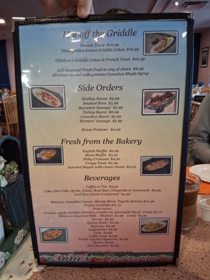 Menu photo 2 The Secret Garden Restaurant Niagara Falls, ON Menu photo 2 The Secret Garden Restaurant Niagara Falls, ON