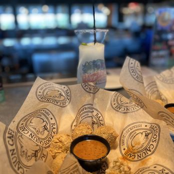 Razzoo's Cajun Cafe - Boudin balks - Seafood Near Me - Pasadena, Texas