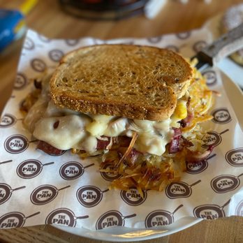 The Pan - Pastrami breakfast sandwich - Breakfast & Brunch Near Me - Lomita, California
