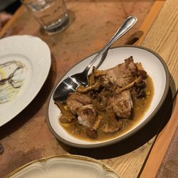 Cabane d'à Côté - Mushrooms with sweetbreads