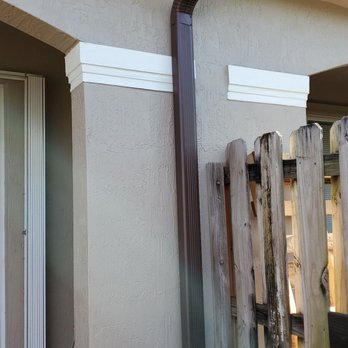 Master Pro Rain Gutters - Royal Brown rain gutters - Gutter Services Near Me - Miami, Florida