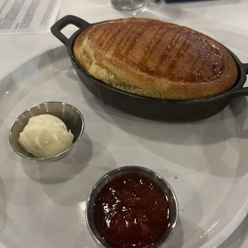 Roots Southern Table - Skillet Cornbread taste like cake, especially when butter and jam were added! - Southern Near Me - Farmers Branch, Texas Roots Southern Table - Skillet Cornbread taste like cake, especially when butter and jam were added! - Southern Near Me - Farmers Branch, Texas