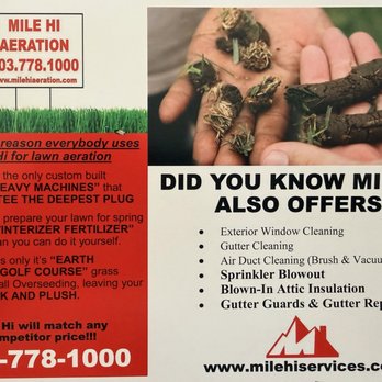 Mile Hi Services - Their mailer - Lawn Services Near Me - Denver, Colorado Mile Hi Services - Their mailer - Lawn Services Near Me - Denver, Colorado
