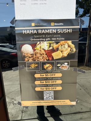 Menu photo 2 Haha Ramen Sushi Hayward, CA Menu photo 2 Haha Ramen Sushi Hayward, CA