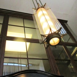 Smith Hill Library - Some very unusual lights