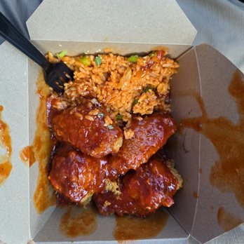 Vons Chicken - Roseville - Yang-Nyum with kimchi rice - Chicken Wings Near Me - Roseville, California Vons Chicken - Roseville - Yang-Nyum with kimchi rice - Chicken Wings Near Me - Roseville, California