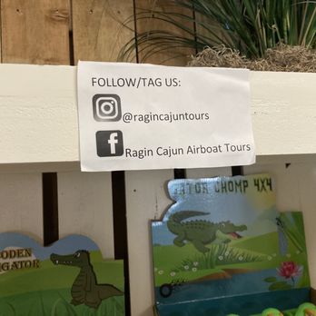 Ragin Cajun Airboat Tours - Social media tag - Boat Tours Near Me - Luling, Louisiana Ragin Cajun Airboat Tours - Social media tag - Boat Tours Near Me - Luling, Louisiana