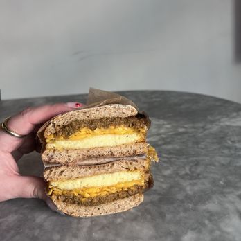 Think Coffee - Vegan Egg and Cheese - Coffee & Tea Near Me - Brooklyn, New York