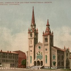 First Presbyterian Church of Oakland - The Church, circa 1910