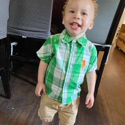 This little guy says it all. With his handsome tapered curly cut! ROC