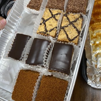 Venice Classic Pastry and Deli - a tray of desserts - Bakeries Near Me - La Crescenta, California
