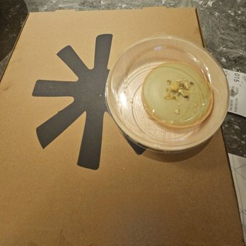 Miami Slice - This tiny pistachio tart was $9.00 - Pizza Near Me - Las Vegas, Nevada Miami Slice - This tiny pistachio tart was $9.00 - Pizza Near Me - Las Vegas, Nevada