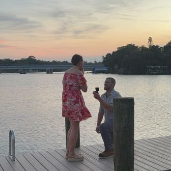 Frigate's Waterfront Bar and Grill - Proposal! - Seafood Near Me - Melbourne, Florida