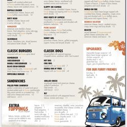 2025 menu