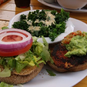 Veggie Grill by Next Level - Bayou chicken and steamed kale - Sandwiches Near Me - El Segundo, California