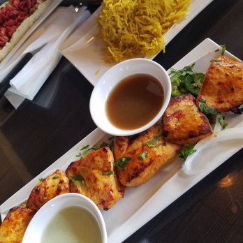Kabob Korner - Chicken Boti Kabob (9.95) and Rice (2.50) - Mediterranean Near Me - Katy, Texas Kabob Korner - Chicken Boti Kabob (9.95) and Rice (2.50) - Mediterranean Near Me - Katy, Texas