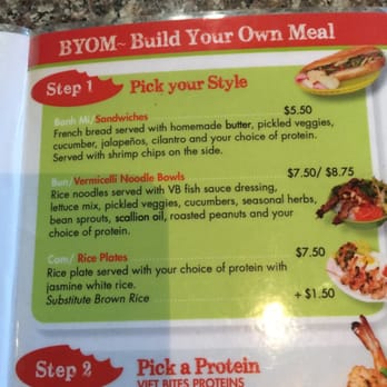 Viet Bites - Menu - Vietnamese Near Me - Denton, Texas Viet Bites - Menu - Vietnamese Near Me - Denton, Texas