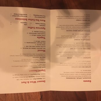 Leña Brava - Dessert menu!! - Seafood Near Me - Chicago, Illinois