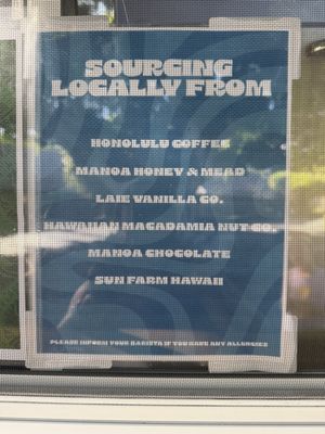 Menu photo 4 Kooks Coffee Honolulu, HI