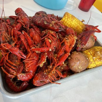 Abby's Crab Shack - Crawfish, crab, red potatoes, and corn with Cajun sauce - Cajun/Creole Near Me - Cedar Park, Texas