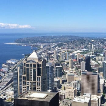 Columbia Center - View from the top. Gorgeous! - Shared Office Spaces Near Me - Seattle, Washington