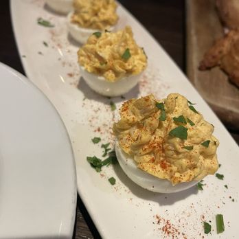 Paul Martin's American Grill - Deviled Eggs - Seafood Near Me - Austin, Texas Paul Martin's American Grill - Deviled Eggs - Seafood Near Me - Austin, Texas