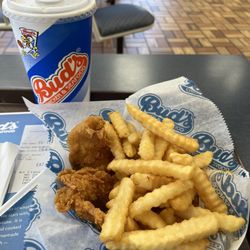 Bud's Chicken and Seafood - Chicken fingers lunch bunch: $11.00 w/ LG drink