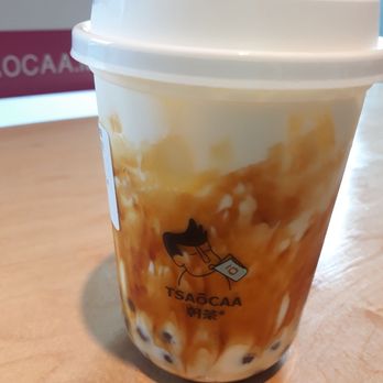 Tsaocaa - Brown sugar bubble milk tea, half sugar, less ice - Bubble Tea Near Me - Philadelphia, Pennsylvania Tsaocaa - Brown sugar bubble milk tea, half sugar, less ice - Bubble Tea Near Me - Philadelphia, Pennsylvania