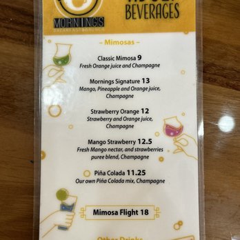 Mornings Breakfast & Brunch - Mimosas - Breakfast & Brunch Near Me - Indianapolis, Indiana Mornings Breakfast & Brunch - Mimosas - Breakfast & Brunch Near Me - Indianapolis, Indiana